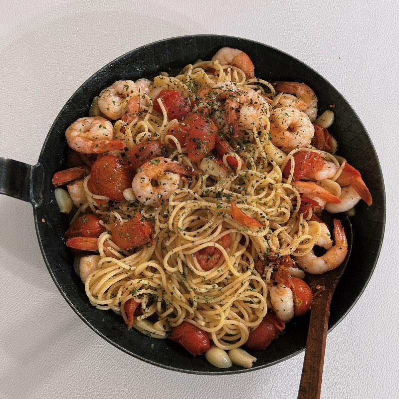 Công thức mì pasta tôm chuẩn vị Ý cực dễ làm ngay tại nhà - Ảnh 10